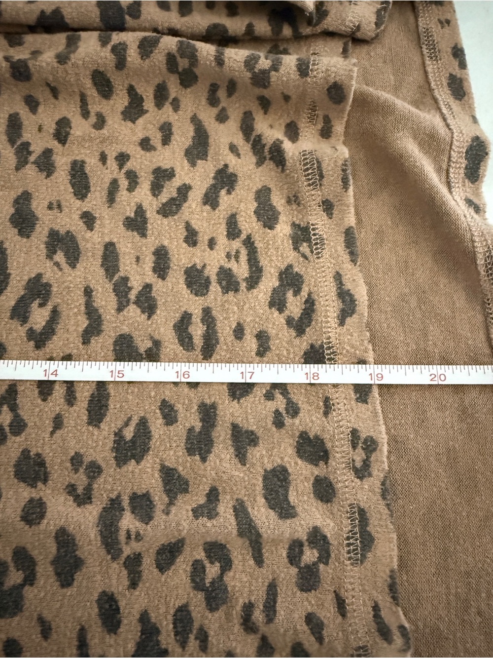 Abercrombie & Fitch Brown Leopard-Print Pullover - Picture 5 of 5